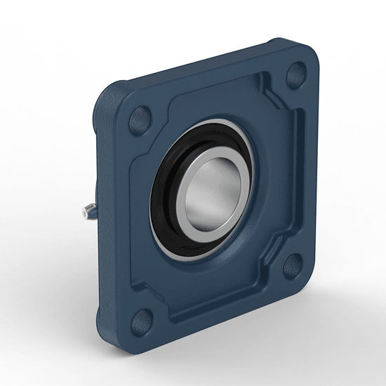 FY1.3/8 TF SKF - Flanschlager-Gehäuseeinheit with white background