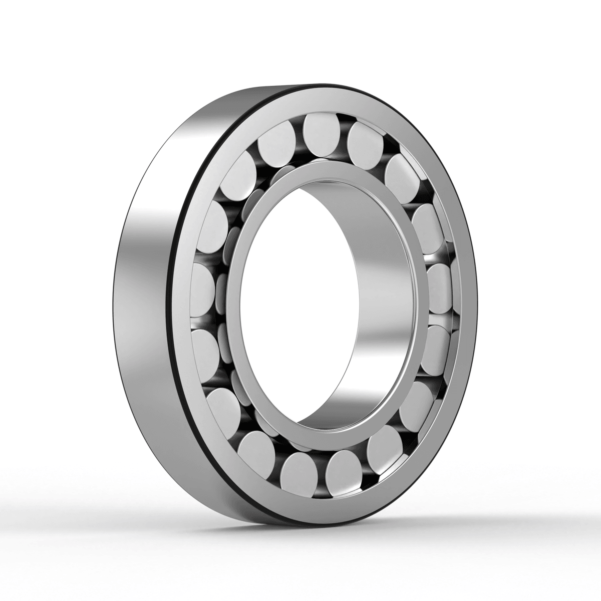 NU311 ECJ SKF - Zylinderrollenlager with white background